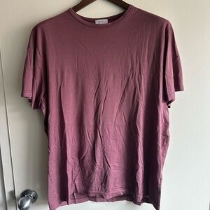 Sunspel Mauve T-Shirt